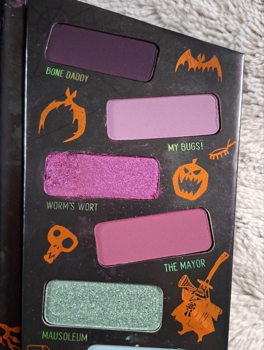Halloween Town Eyeshadow Palette - Melt Cosmetics Nightmare Before Christmas